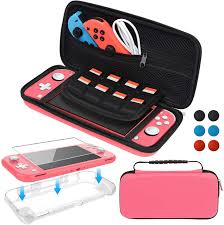 User rating, 4.8 out of 5 stars with 11337 reviews. Amazon Com Accessories Kit For Nintendo Switch Lite Bundle With Carrying Case Tpu Protective Cover Screen Protector And Thumb Grips For Switch Lite 2019 Coral Electronics