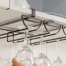 Check spelling or type a new query. Decorative Display Iron Wire Metal Hanging Wine Glass Rack For Bar Kitchen Cabinet China Stemware Rack And Space Saving Price Made In China Com