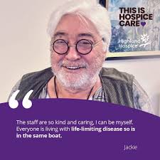 Jackie Mackenzie has been attending our Rehabilitation & Wellbeing Centre  for over six years. He is living with final stage COPD and heart problems.  He loves his weekly visits, a volunteer driver