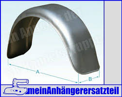 Metall Blech Schutzblech Kotflugel 150x560mm 15x56 Cm Fur Pkw Anhanger Material Stahl Mit Zinkauflage Von 1mm 275g M Nach Din 17162 Abmass 150x560mm Hoh
