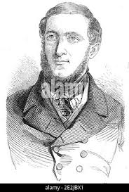 Mr. Wallace, composer of the new opera of "Maritana", 1845.  Portrait of Irish musician and composer William Vincent Wallace who  travelled the world and had many adventures. While in the East Indies, '...