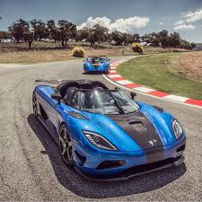 Koenigsegg Agera Hh And Pagani Zonda Hh Both Painted In Blue W Exposed Carbon Fiber Photo Taken By Dhh79 On Instagram He Is Koenigsegg Pagani Pagani Zonda