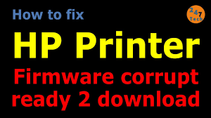 Solved How To Fix Hp Printer Issue Firmware Corrupt Ready 2 Download Youtube