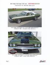 Image result for Dark Green 1973 Challenger