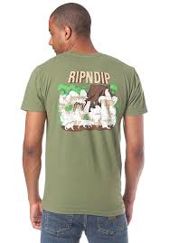 Rip N Dip Nerm Forrest T Shirt For Men Green Planet Sports