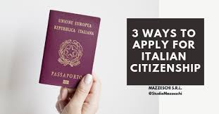 How to get dual citizenship. Italy Dual Citizenship Mazzeschi