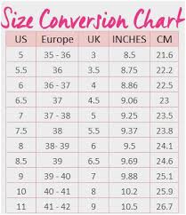 punctual skechers shoe size chart inches converted into