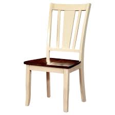 Set Of 2 Earlton Striped Cutout Back Wooden Side Chair Red White Iohomes Wooden Side Chairs Solid Wood Dining Chairs Dining Chairs