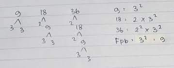 Tentukan fpb dari 9 dan 36. Hasil Dari Fpb 9 18 Dan 36 Brainly Co Id