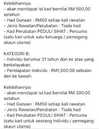 Terdahulu, setelah dua tahun dilaksanakan, kerajaan negeri selangor mengambil langkah mengemaskini senarai penerima skim peduli sihat (sps) sedia ada bermula 1 mei. Kewangan Graduan On Twitter Kad Peduli Sihat Selangor Https T Co F7pdstdcbl
