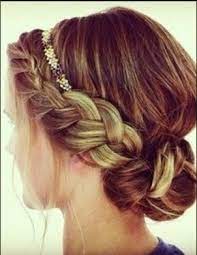 Junior Bridesmaid Hair Hair Styles Headband Hairstyles Hairstyle