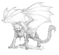 Wolf With Wings Lupo