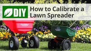When it comes time to fertilize or apply granular control products to your lawn, you will need a spreader to distribute the product. How To Use A Spreader Correct Lawn Spreader Settings Domyown Com Youtube