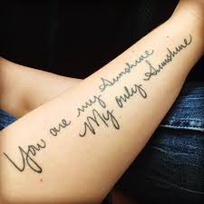I will be your sunshine poem. Tattoo Uploaded By Emma Blankley You Are My Sunshine My Only Sunshine 400061 Tattoodo