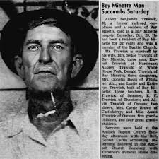 Hoyt Brisendine, left, and Gilbert McClung , right... made around 1914.  They grew up together and married Sisters Vera and Ethel Watts.. Granddaddy  Gilbert's Family Homesteaded the land