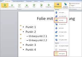 Maybe you would like to learn more about one of these? Powerpoint Animation Von Aufzahlungspunkten Pcs Campus