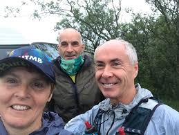 The Mourne 500 Challenge: Denise (new ladies' record holder) & Dale Mathers,  and Mark King, 13/07/21