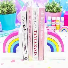 Rainbow Bookends Question What Colour Should I Paint My Nails Next I Can T Decide Rainbow Love Typosho Gillian Bower Cute Crafts Bookends