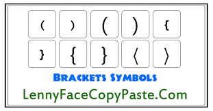 Copy and paste bracket symbols in math like curly { }, square  , round ( ), and angle ⟨ ⟩ in just one click. Brackets Symbols Bracket Alt Codes