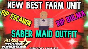 All star tower defense banner discord bot you can use those gem stones to summon a few modern characters in your tower protection game. Rip Bulma Saber Maid Outfit Is The New Best Money Unit In All Star Tower Defense You Must Get Her Youtube