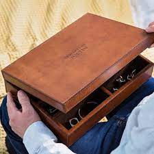 Personalised Mens Leather Storage Box By Ginger Rose Notonthehighstreet Com