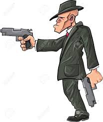 He was central to the plan to swap guns for drugs with the nicaraguan contras. Cartoon Gangster Hitman Pointing His Gun Isolated On White Royalty Free Cliparts Vectors And Stock Illustration Image 36372619