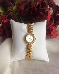 satildi renkleri var jean dior altin kaplama bayan kol saati orijinal ve etiketli vintage vintage vintagesaat vintagewatch saat saatler saat
