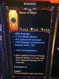 Fake Legit Ring Of Royal Grandeur 649 Vit, 50% Chd, 6% Cc, 188 Physica –  Seasonal & Non-Seasonal Diablo 3 Mods