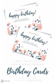 Best friend 40th birthday card printable personalised 40th birthday card cheers to 40 years custom portrait corjl custom birthday card, loveprintablerainbow. Happy Birthday Printable A2 Card Greeting Cards Paper Party Supplies Delage Com Br