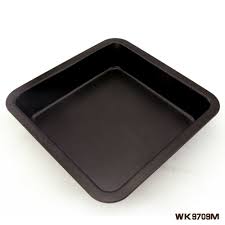Bakeware Aluminized Steel 8 Inch Square Cake Pan Nonstick Square Cake Pan 8 X 8 Inch Continue To The Product At The Im Cake Baking Tray Cake Pans Tray Bakes