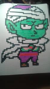 Les Brico D Elo Page 2 Dessin Pixel Pixel Art Sangoku Modele Dessin Pixel