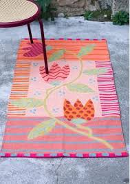 Details zu gudrun sjöden teppich läufer rot orange pink. Carpet Ranka Of Cotton 74703 74703 30 Tif Skandinavisch Einrichten Gemusterte Teppiche Skandinavisch
