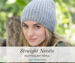 26 Straight Needle Knitting Patterns You Need Knitting Patterns Free Hats Knitting Patterns Free Hats Straight Needles Beanie Knitting Patterns Free