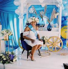 Just last week, mam'mkhize revealed that she was going to be the child's godmother. Becomingmamajones Minnie Dlamini Announces Baby S Gender In Style