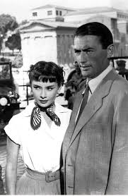 Gregory Peck Audrey Hepburn Roman Holiday William Wyler 1953 Audrey Hepburn Audrey Hepburn Roman Holiday Hepburn
