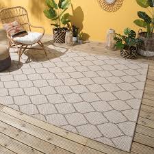 In Outdoorteppich Dachau Kunstfaser Beige 160 X 230 Cm Gartenteppich Teppich Rasenteppich