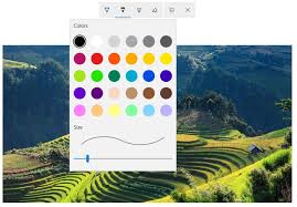 Colored papers may impede on the digitizing process. How To Easily And Quickly Draw On Photos App In Windows 10