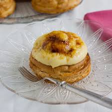 Puit S D Amour With Rhubarb Compote Recipe Compote Recipe Sweet Pastries Baking And Pastry