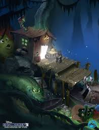 Disney Epic Mickey 2 The Power Of Two Wii Epic Mickey 2 The Power Of Two Por Kevin T Chin Thecab The Concept Art Blog Epic Mickey Disney Concept Art Concept Art World