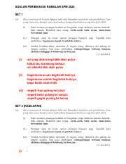 Seperti belut pulang ke lumpur. Skema Peribahasa Target Spm 2020 Pdf Soalan Peribahasa Ramalan Spm 2020 Set 1 I Air Yang Dicencang Tidak Akan Putus Biduk Lalu Kiambang Bertaut Air Course Hero