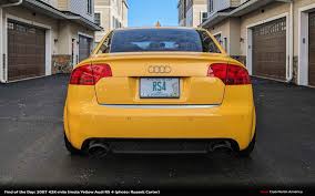 Image result for Imola Yellow 2007 RS4