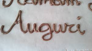 Check spelling or type a new query. Scritte E Decorazioni Con Cioccolato La Micky In Cucina