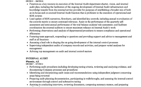 This auditor cv sample intends to provide you with a rough framework in order to hone your skills. Internal Audit Manager Cv Sample June 2020 Cute766