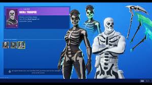 Skull trooper returns to fortnite alongside skull ranger. Skull Trooper And Skull Ranger Are Back Fortnite 2 Shop October 22 2019 Youtube
