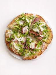 Arugula Prosciutto Pizza Recipe Food Network Kitchens Food Network Foodnetwork Com Food Network Recipes Prosciutto Pizza Prosciutto Pizza Recipes