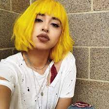 Pretty Yellow Hair Hair Styles Yellow Hair Color Hair Inspiration Color