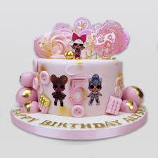What should you do now? Pink Lol Girls Cake