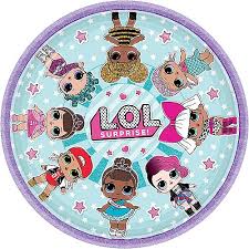 Surprise desserts that you will love. L O L Surprise Lunch Plates 8ct L O L Surprise Birthday Party Party City