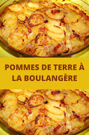 Pommes De Terre A La Boulangere Recettes Du Net En 2020 Recettes De Cuisine Recette Pomme De Terre