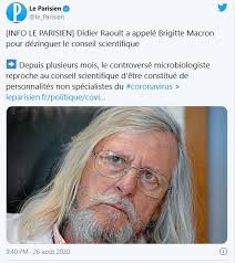 Sir didier raoult, seigneur soigneur, pêcheur de virus et bras armé de la chloroquine #cud marseille. Didier Raoult Il Aurait Soigne Plusieurs Amies De Brigitte Macron Profession Gendarme